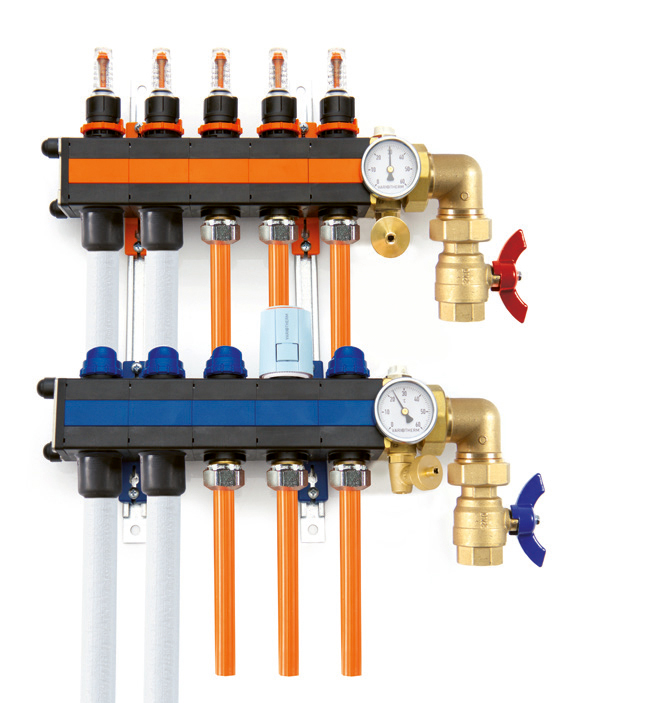 distribuitor colector modular incalzire racire